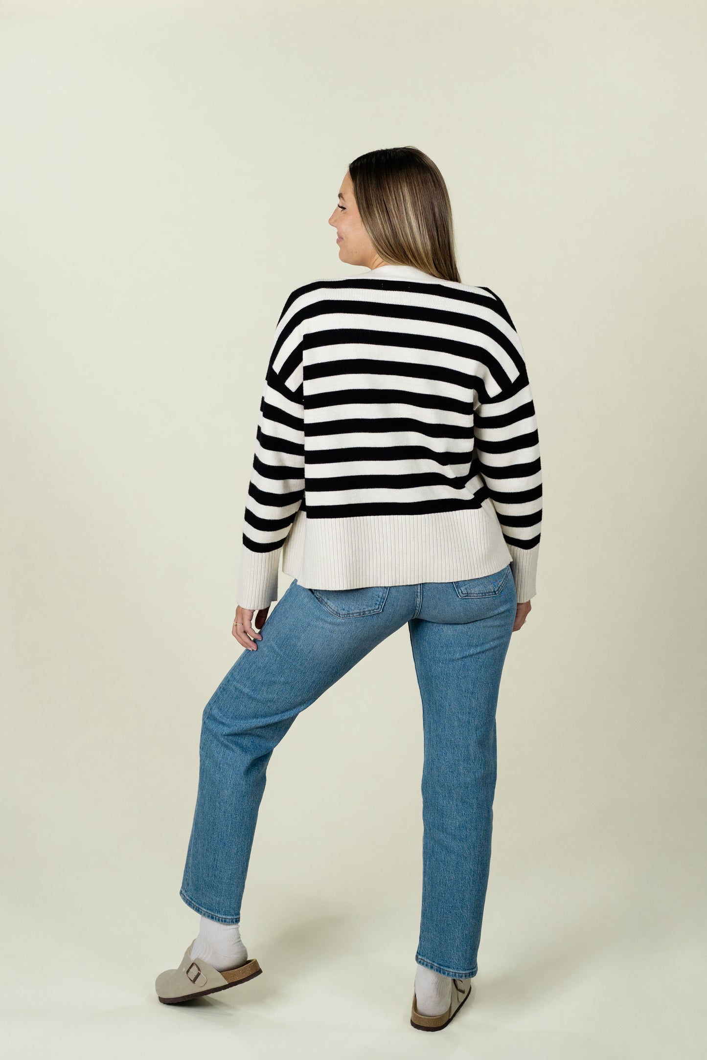 Sloane Striped Cardi