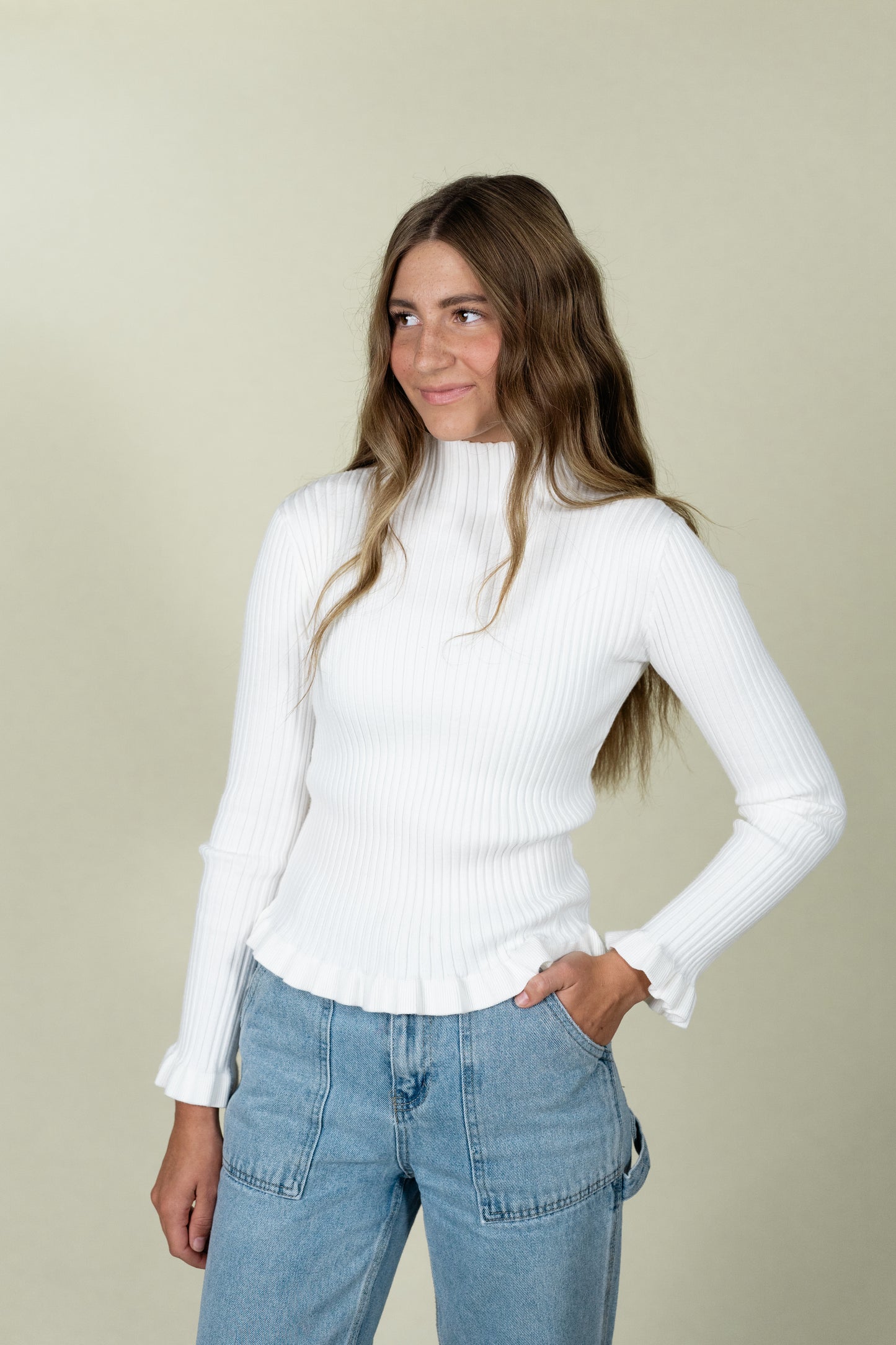 Mallory Mock Neck